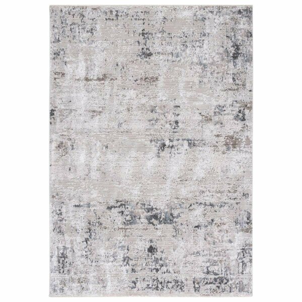 Safavieh Princeton Machine Made Rectangle Area Rug Ivory & Grey - 8 x 10 ft. PRN532A-8